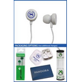 Round Sound Stereo Earbuds with Upgraded Speakers